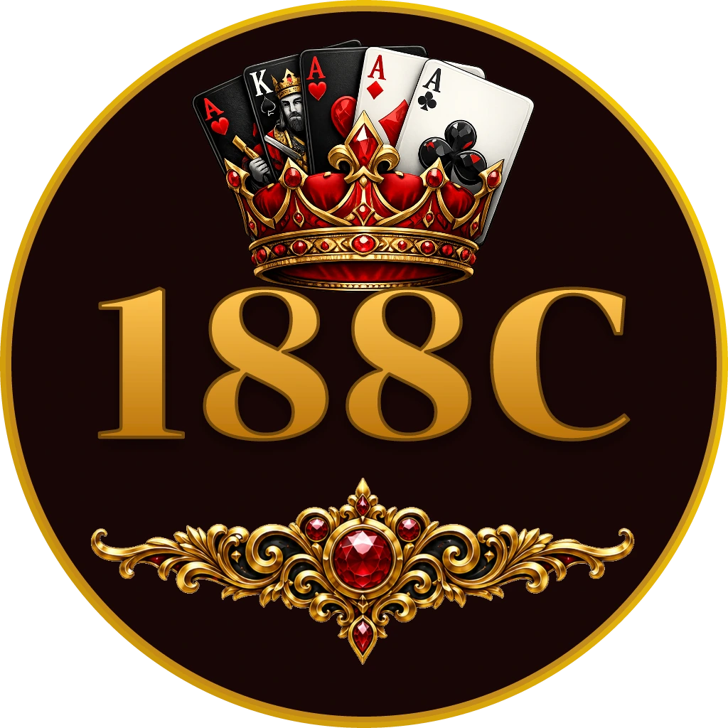 Nữ tiếp viên sòng bạc người Việt tự tin cầm chip poker với bánh xe roulette phát sáng phía sau, thể hiện sự phấn khích của 188C Casino Việt Nam